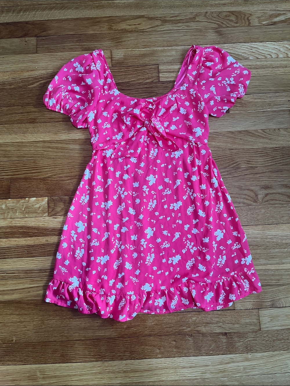 Sienna Sky Floral Mini Dress